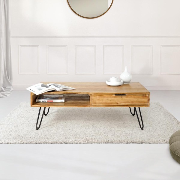 Table basse scandinave - Clip