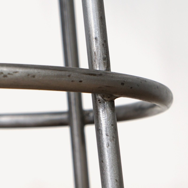 Tabouret scandinave SCANDUS bois et métal