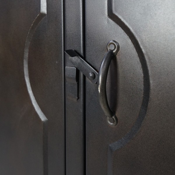 Armoire industrielle 3 portes en métal