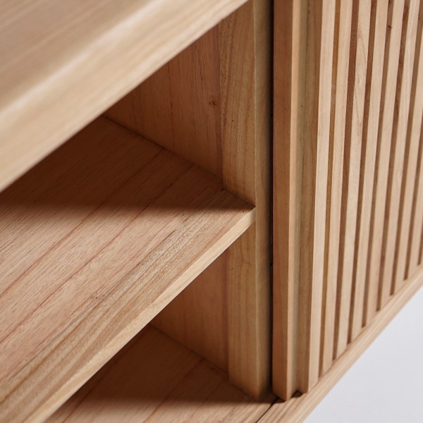 Buffet en bois naturel 100 cm - Rohini