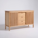 Buffet en bois naturel 140 cm - Rohini