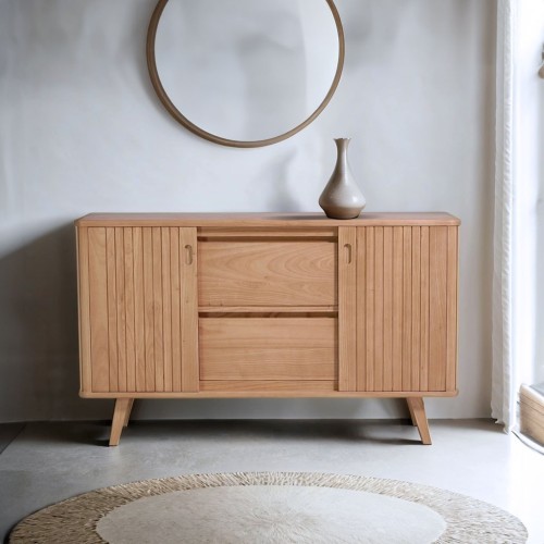 Buffet en bois massif 150 cm - Neha