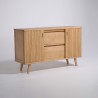 Buffet en bois massif 150 cm - Neha