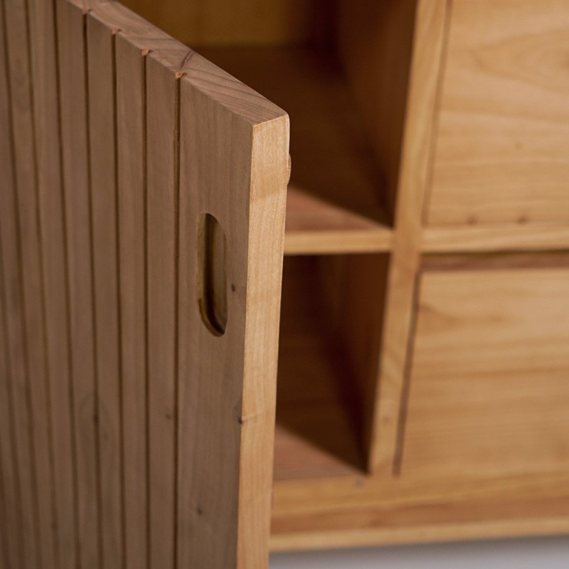 Buffet en bois massif 150 cm - Neha