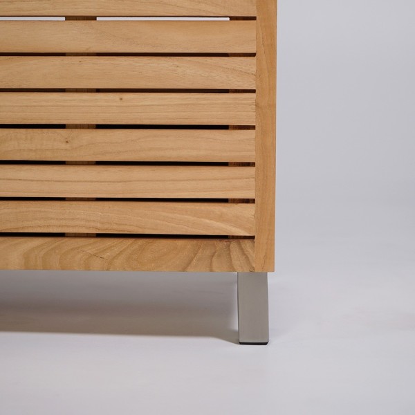 Meuble sous vasque en bois massif 140 cm - Reva