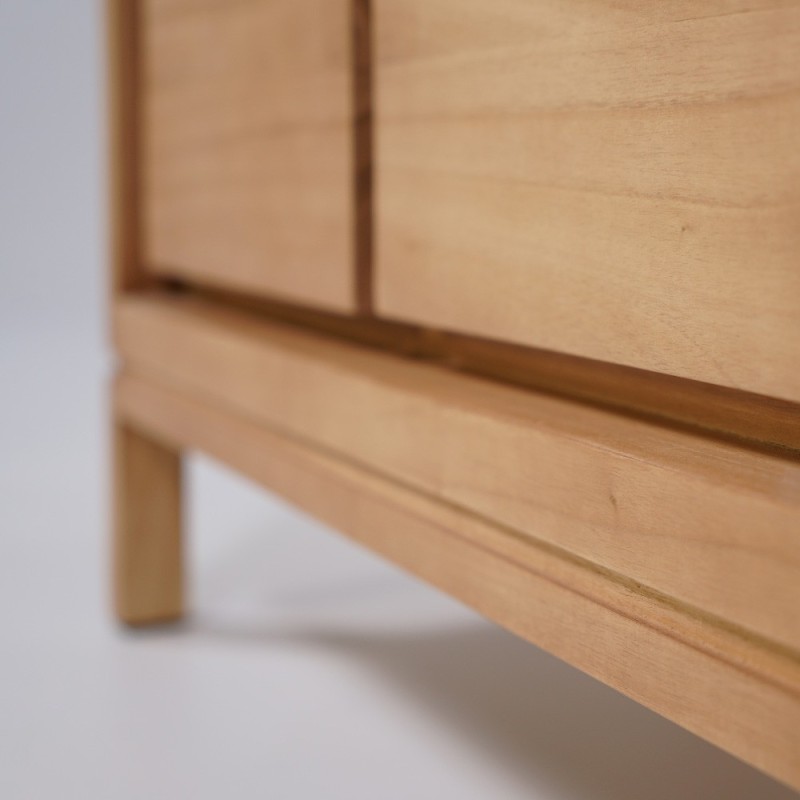 Bahut de salle à manger en bois massif 80 cm - Ashwini