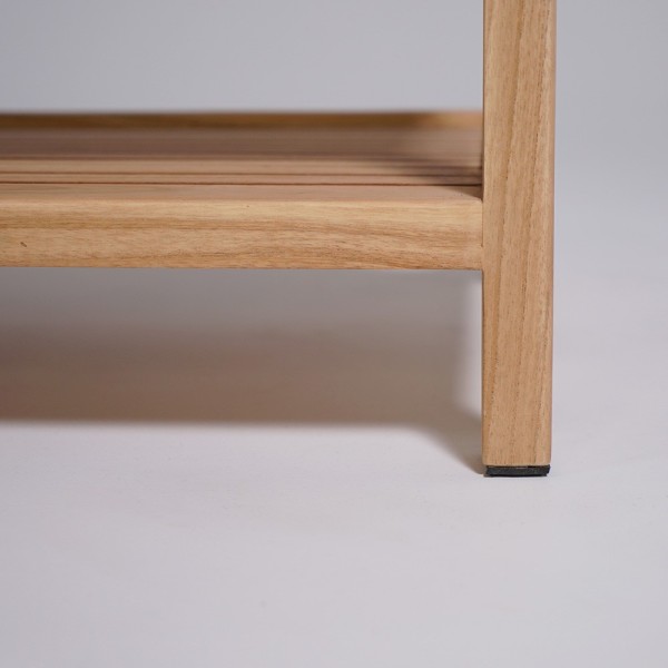 Meuble de salle de bain sous vasque en bois massif 140 cm - Rohini