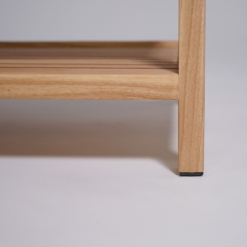 Meuble de salle de bain sous vasque en bois massif 140 cm - Rohini
