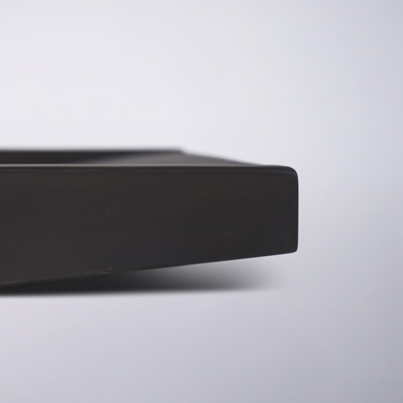 Double vasque en béton anthracite profond - Cementis