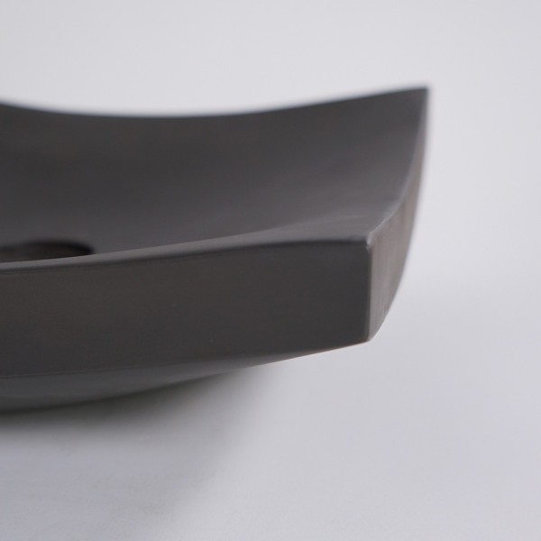 Vasque en béton anthracite profond - Arcilla