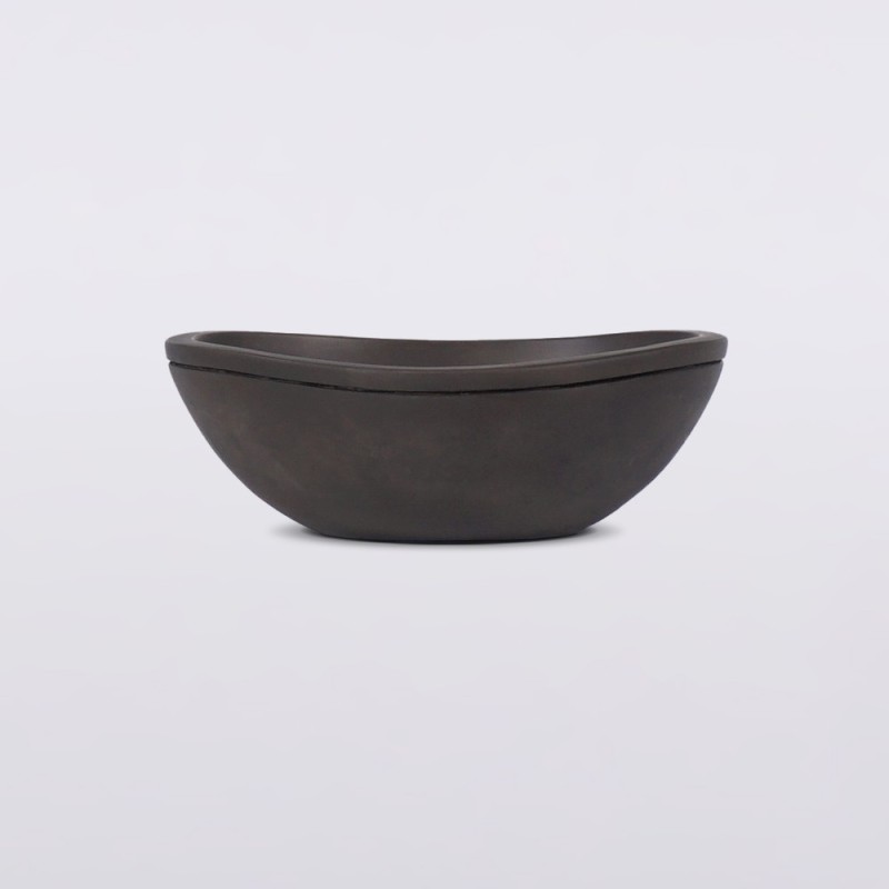 Vasque en béton - Anthracite profond - Mineralis
