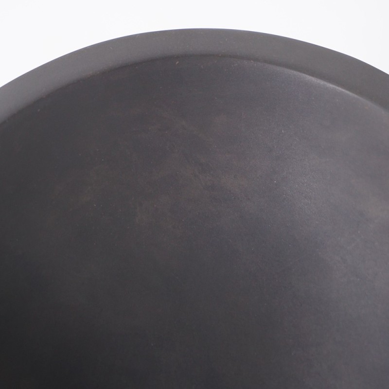 Vasque en béton ovale - Anthracite profond - Raw Blend