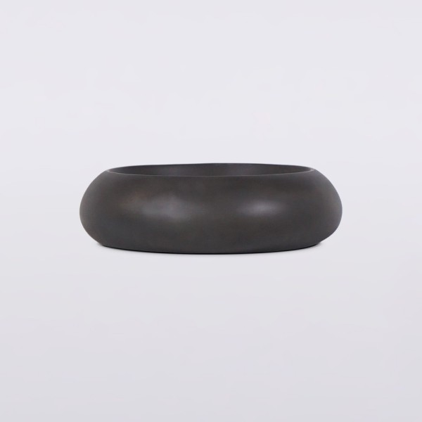Vasque en béton ronde - Anthracite profond - Concrete Essence