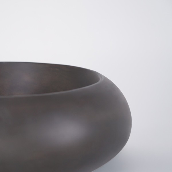 Vasque en béton ronde - Anthracite profond - Concrete Essence