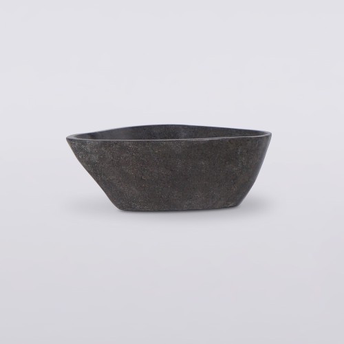 Vasque de salle bain à poser en pierre polie - River Stone