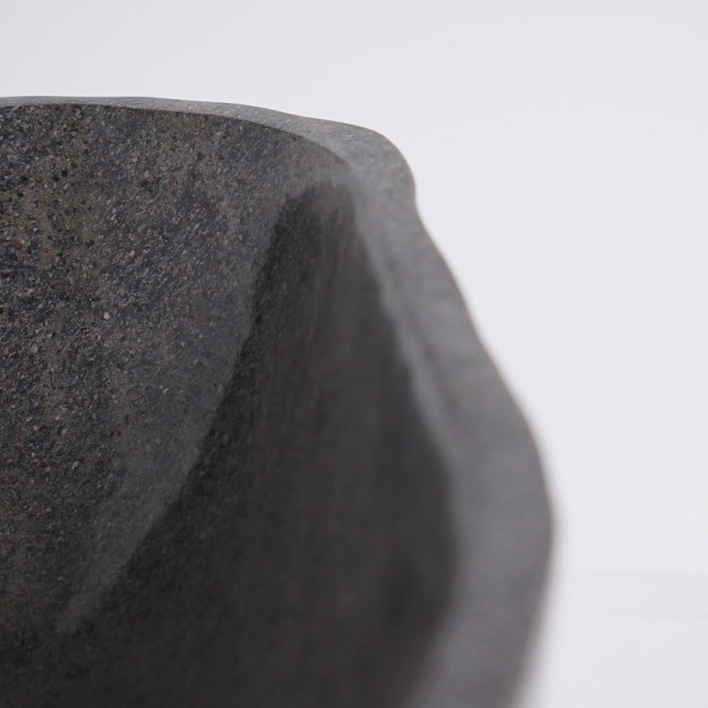 Vasque de salle bain à poser en pierre polie - River Stone