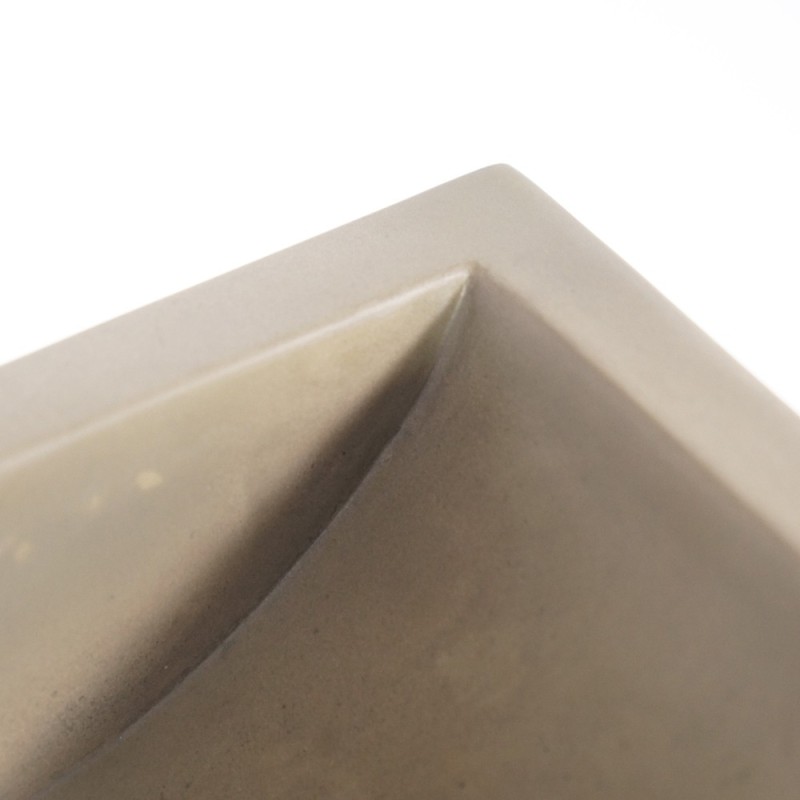 Lave-mains avec porte-serviette et vasque en béton - Core