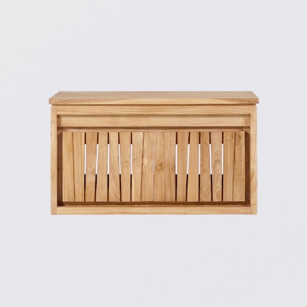 Meuble de salle de bain en bois naturel 80 cm - Neo