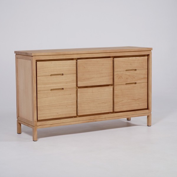 Buffet en bois massif 140 cm - Ashwini