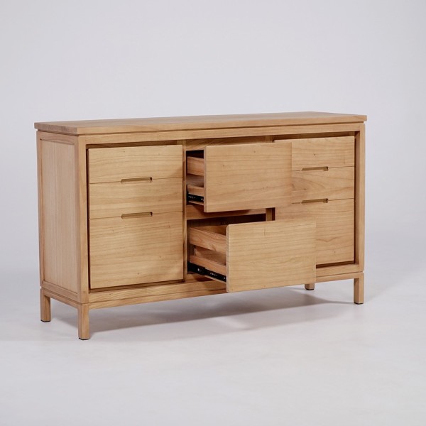 Buffet en bois massif 140 cm - Ashwini
