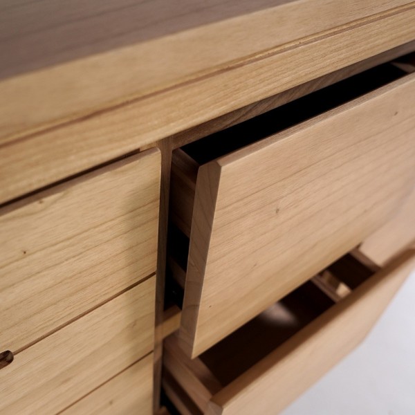Buffet en bois massif 140 cm - Ashwini