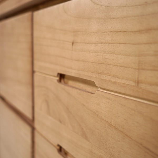 Buffet en bois massif 140 cm - Ashwini