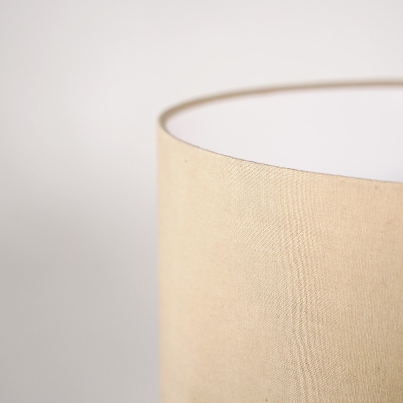 Lampe à poser sur pied en bois naturel - Heritage