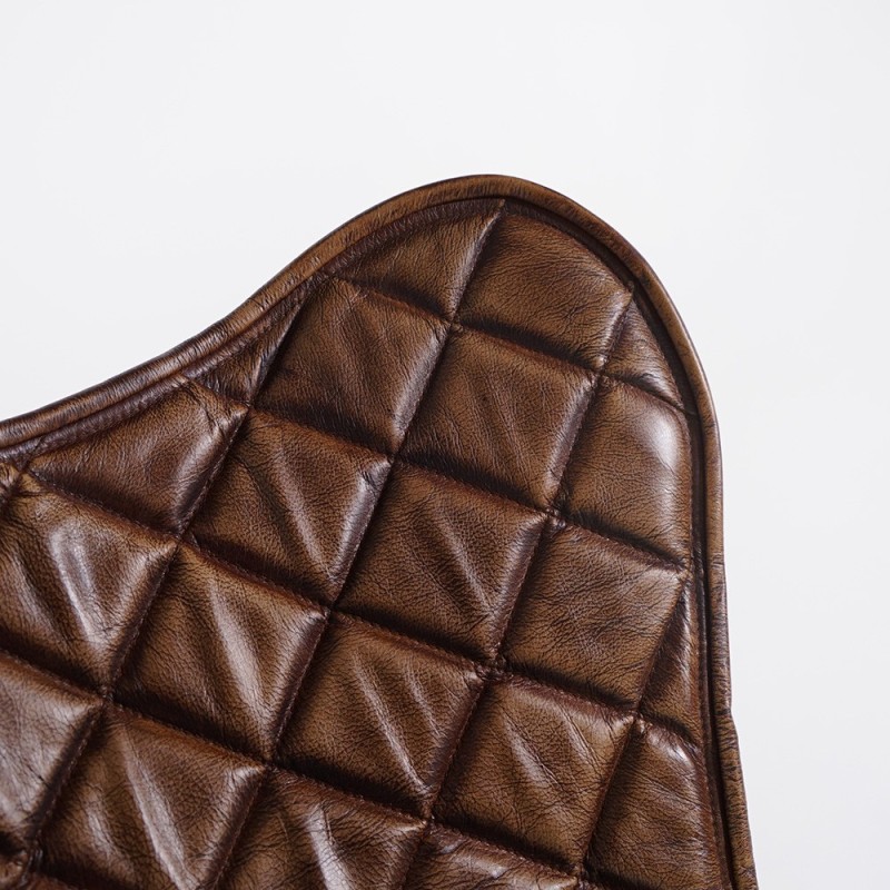 Chaise papillon en cuir - Lepidoptera