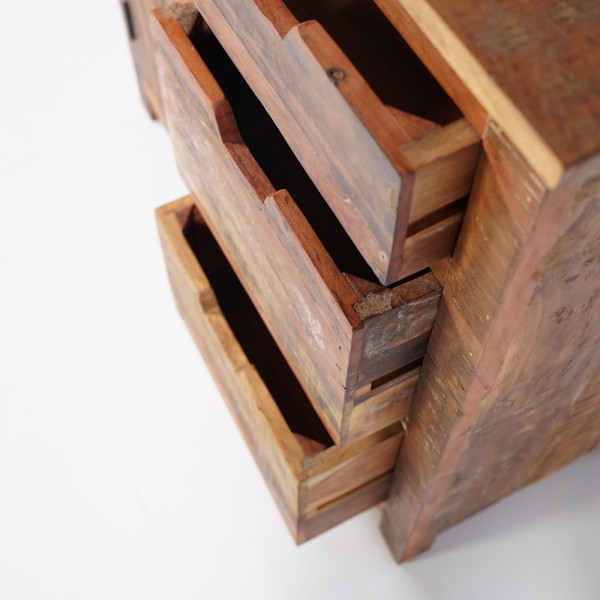 Buffet 90 cm en bois recyclé - Terra Nova