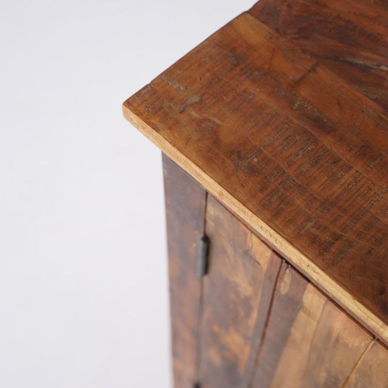 Buffet 90 cm en bois recyclé - Terra Nova