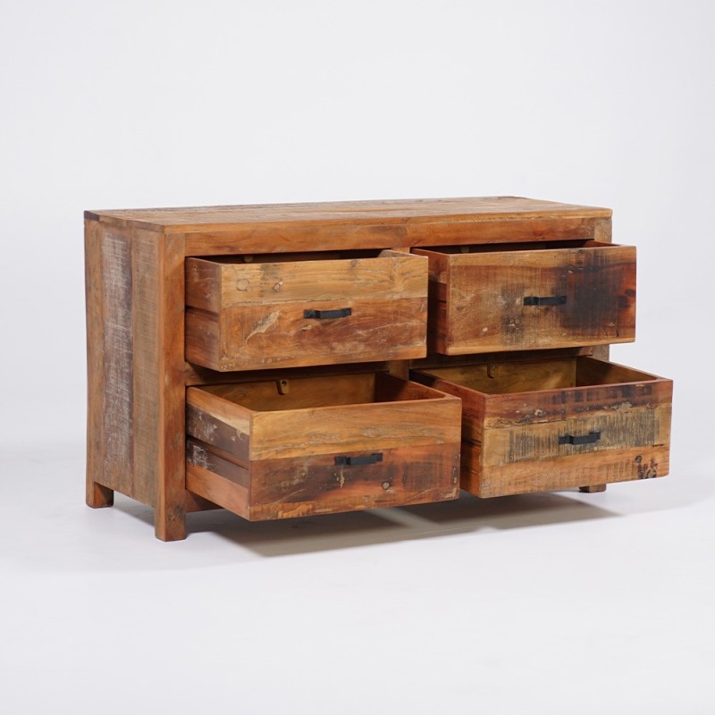 Commode en bois recyclé - Terra Nova