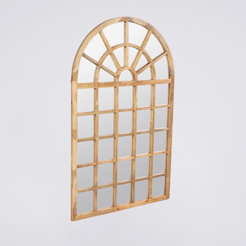 Miroir 100 x 159 cm avec cadre en bois naturel