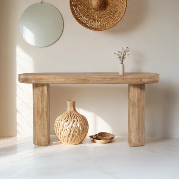 Meuble console en bois naturel - Timber