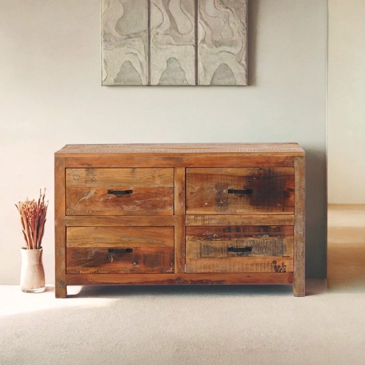 Commode en bois recyclé - Terra Nova