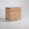 Meuble sous vasque en bois massif 80 cm - Reva