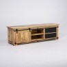 Meuble TV industriel bois et métal 160 cm - Paris
