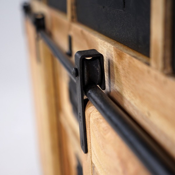 Buffet industriel bois et métal 150cm - Paris