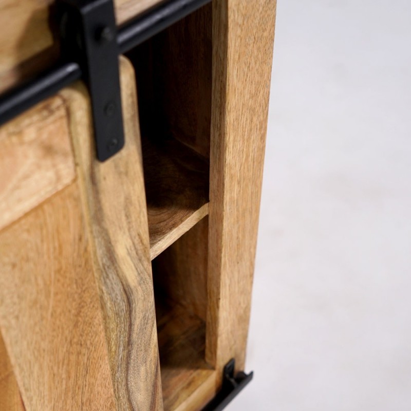Buffet industriel bois et métal 150cm - Paris