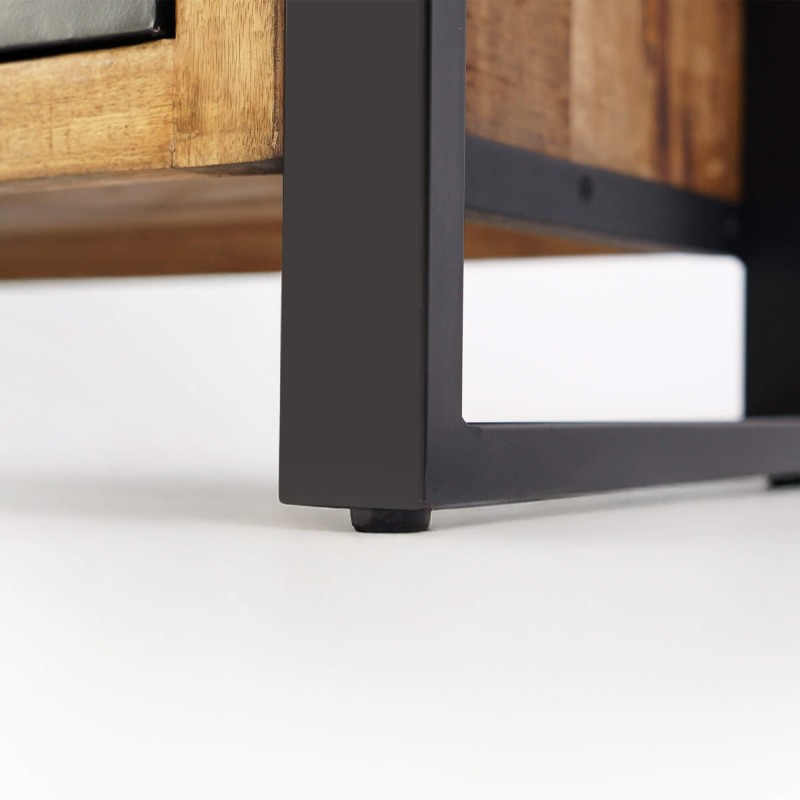 Etagère bois et métal 90cm - Kansas