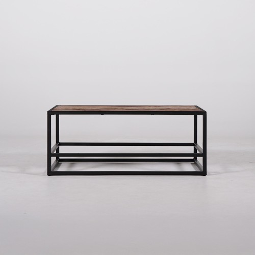 Table basse bois et métal - Recycled