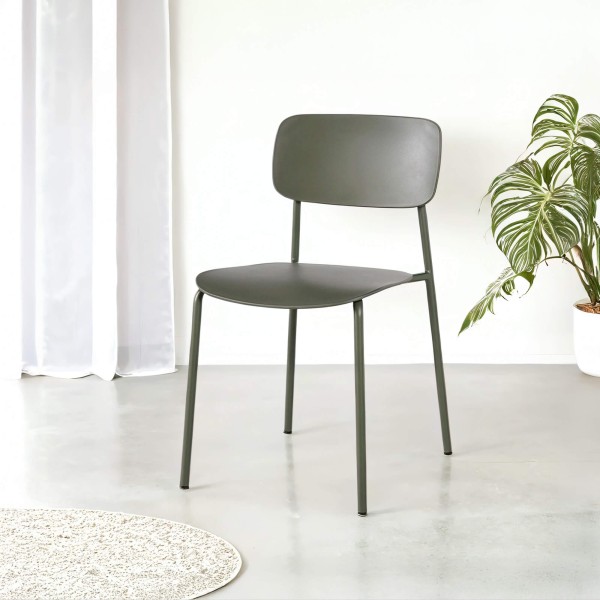 Chaise de salle à manger vert olive - Kirkland