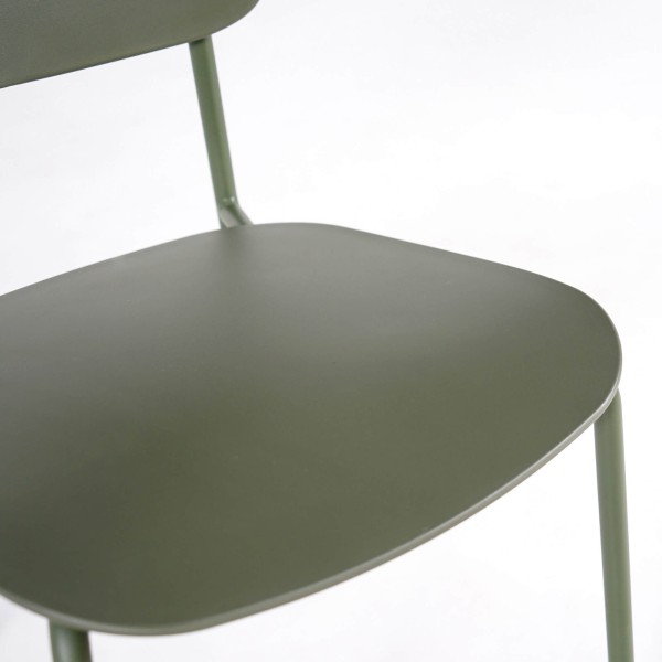 Chaise de salle à manger vert olive - Kirkland