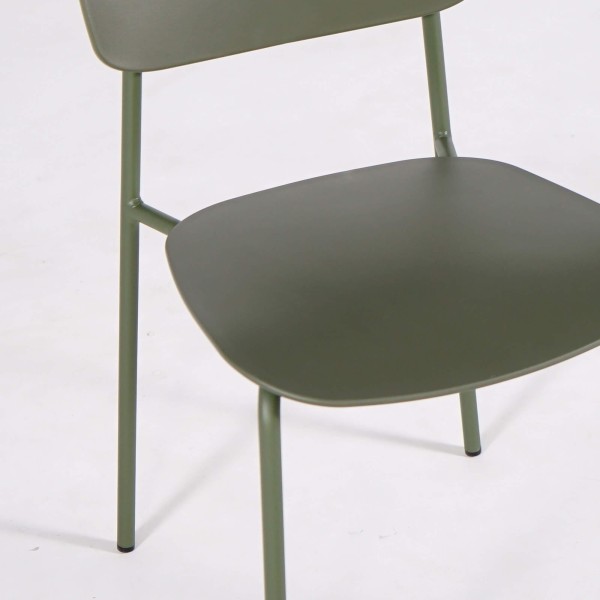Chaise de salle à manger vert olive - Kirkland