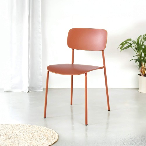 Chaise de salle à manger terracotta - Kirkland
