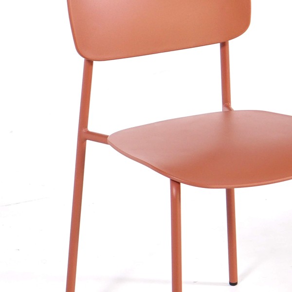 Chaise de salle à manger terracotta - Kirkland