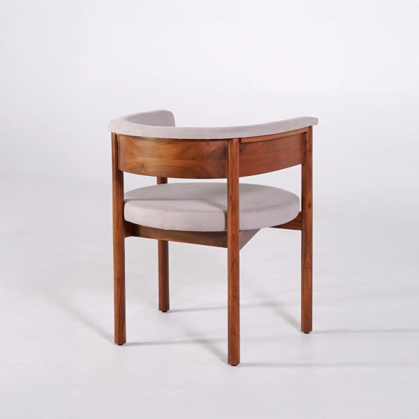 Chaise en bois et tissu - Prestige