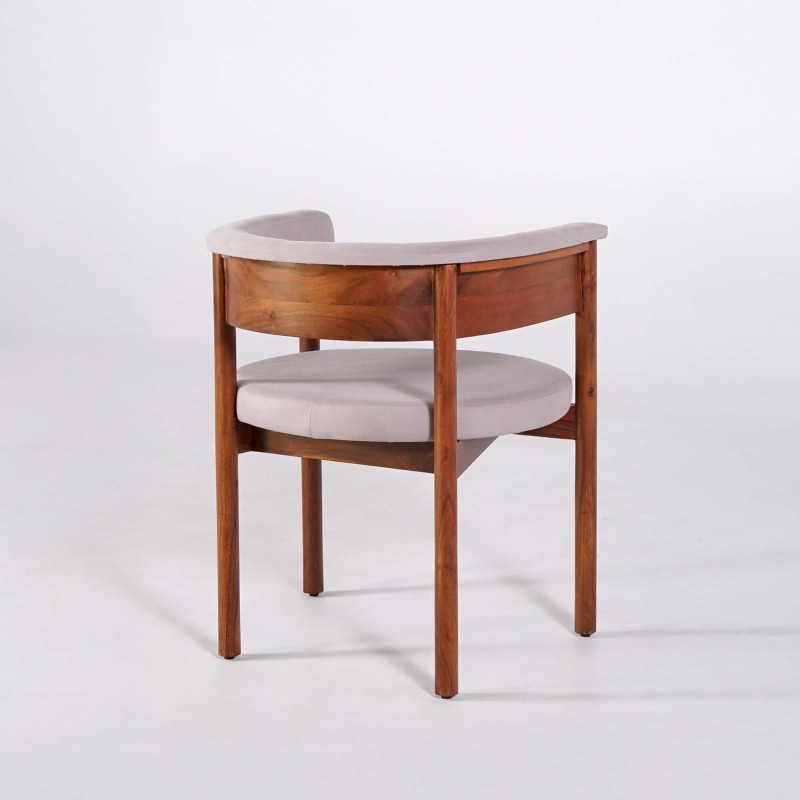 Chaise en bois et tissu - Prestige