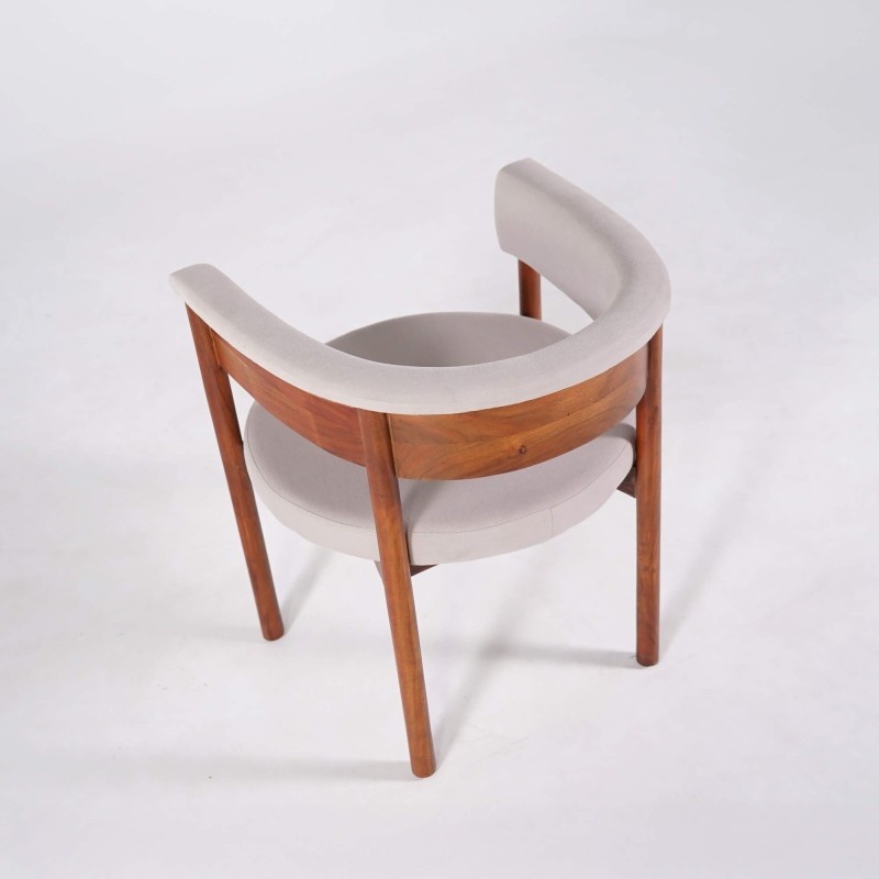 Chaise en bois et tissu - Prestige