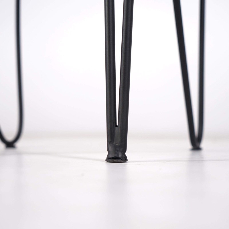 Chaise industrielle "Faites comme chez vous"