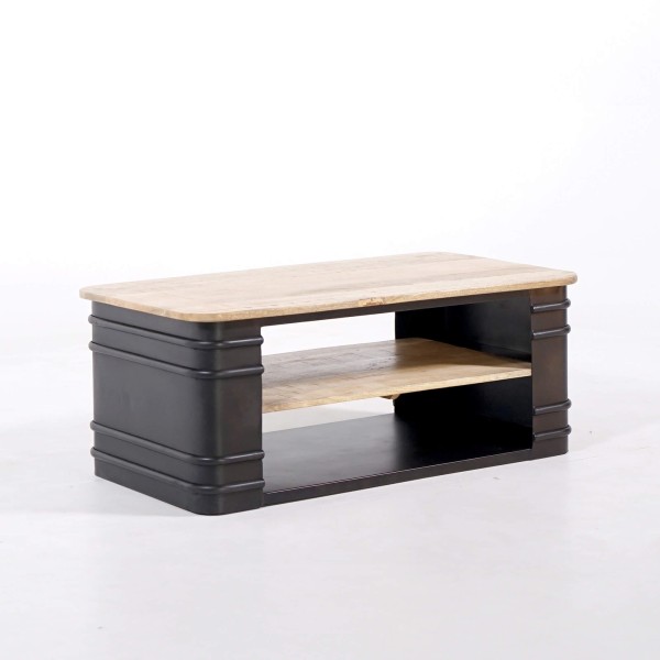 Table basse bidon de style industriel - Artisto